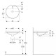 Geberit Умивальник VARIFORM 500.705.01.2, (500.705.01.2)