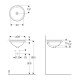 Geberit Умивальник VARIFORM 500.745.01.2, (500.745.01.2)