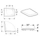 Geberit Сидіння з кришкою iCon Square (500.837.01.1)