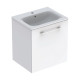 Geberit Тумба з умивальником SELNOVA SQUARE 501.252.00.1, білий, (501.252.00.1)