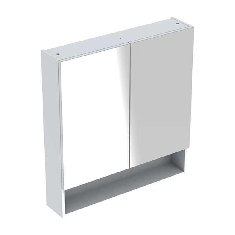 Geberit Пенал для ванної кімнати SELNOVA SQUARE 501.264.00.1, білий, (501.264.00.1)