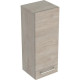 Geberit SELNOVA SQUARE тумба 33*85*29,7см, середньої висоти, з одінєю дверима, св.орех/меламін з структурою дерева, (501.279.00.1)