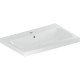Geberit ICON LIGHT умивальник 75*48 см, з отвіром для змішувача в центрі , з переливом , білий, (501.835.00.1)