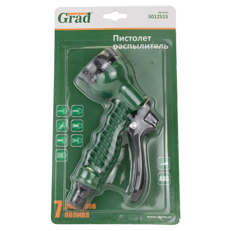 Grad Пістолет-розпилювач 7-ми режимний (ABS) (5012515)