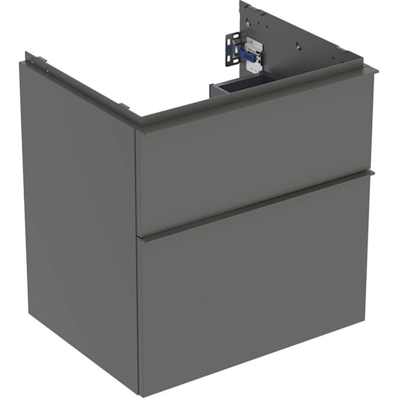 Geberit ICON шафка 59,2*61,5*47,6 см для умивальника, з двома шухлядами, колір лава, (502.303.JK.1)