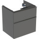 Geberit ICON шафка 59,2*61,5*47,6 см для умивальника, з двома шухлядами, колір лава, (502.303.JK.1)