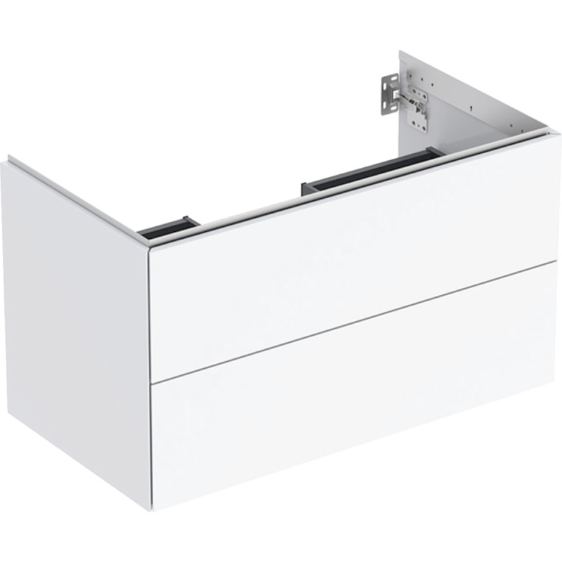 Geberit ONE шафка 90*50,4*47 см для умивальника,з двома шухлядами, колір білий, (505.263.00.1)