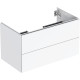 Geberit ONE шафка 90*50,4*47 см для умивальника,з двома шухлядами, колір білий, (505.263.00.1)