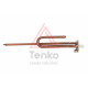 Tenko ТЭН 2 кВт для бойлера, фланець, мідь, під анод М6, кор.ніжка (51011)