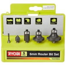 Ryobi Фрези RAKRBS5 набір 5 шт 5132003828 (5132003828)