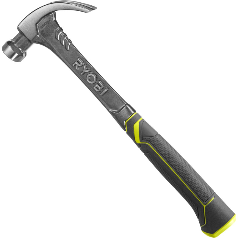 Ryobi Молоток столярний RHHSCC450 450г магнітний утримувач руків'я скловолокно (5132006035)