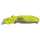 Ryobi Ніж висувний RHCKF-1, трапецієподібне лезо, корпус алюміній (5132006401)