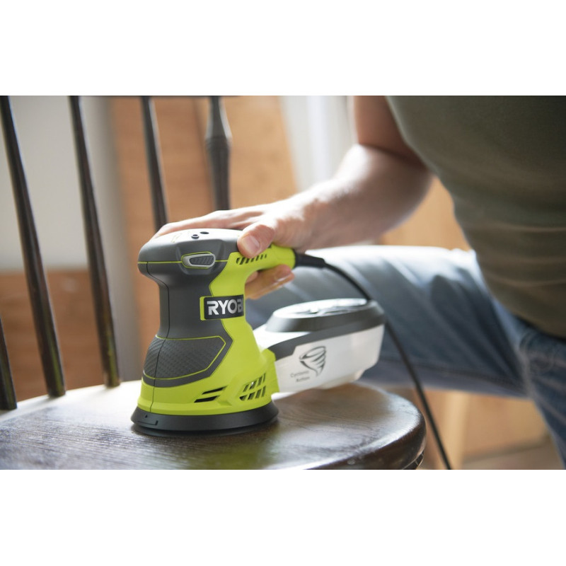 Ryobi Шліфмашина ексцентрикова ROS300 300Вт 125мм 7000-12000об·хв 1.7кг (5133001144)