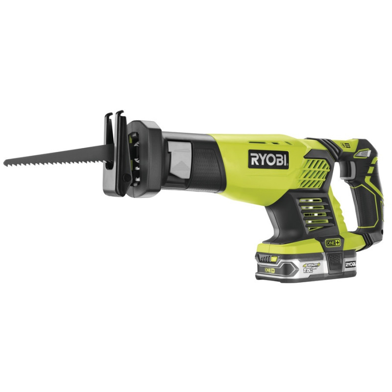 Ryobi Пила шабельна акумуляторна RRS1801M ONE+ 18В пропил 180мм хід 22мм 1.9кг без АКБ та ЗП (5133001162)