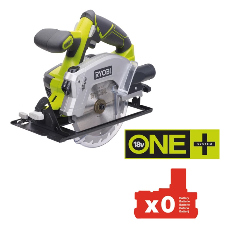Ryobi Пила дискова акумуляторна RWSL1801M ONE+ 18В 150мм 2.8кг без АКБ та ЗП (5133001164)