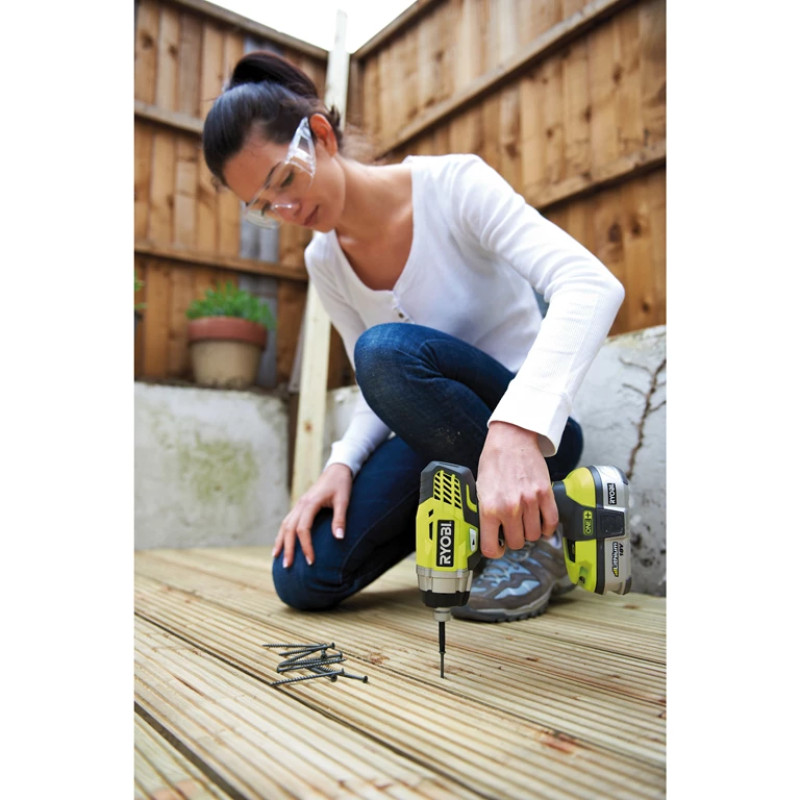 Ryobi Гвинтоверт імпульсний RiD1801M ONE+ 18В 3200об·хв 220Нм 1.2кг без АКБ та ЗП (5133001168)