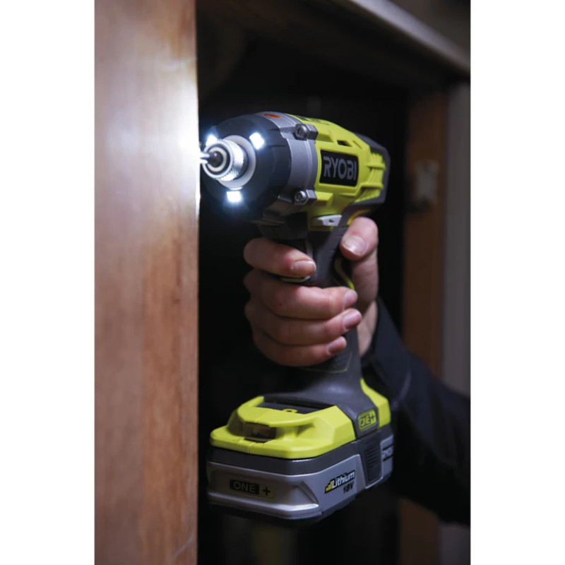 Ryobi Гвинтоверт імпульсний RiD1801M ONE+ 18В 3200об·хв 220Нм 1.2кг без АКБ та ЗП (5133001168)