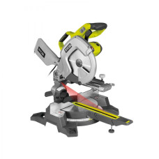 Ryobi Пила торцювальна EMS254L з протяжкою 2000Вт, 254 мм, 4500 об/хв, лазер (5133001202)