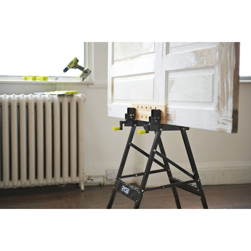 Ryobi Верстак складний RWB02 605x120x180мм навантаження до 100кг 6.5кг (5133001779)