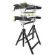 Ryobi Верстак складаний RWB03 600х570х760мм навантаження до 100кг 12.5кг (5133001780)
