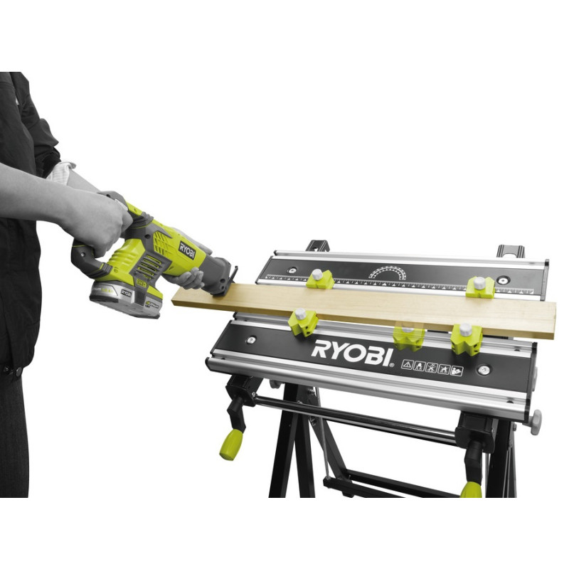 Ryobi Верстак складаний RWB03 600х570х760мм навантаження до 100кг 12.5кг (5133001780)