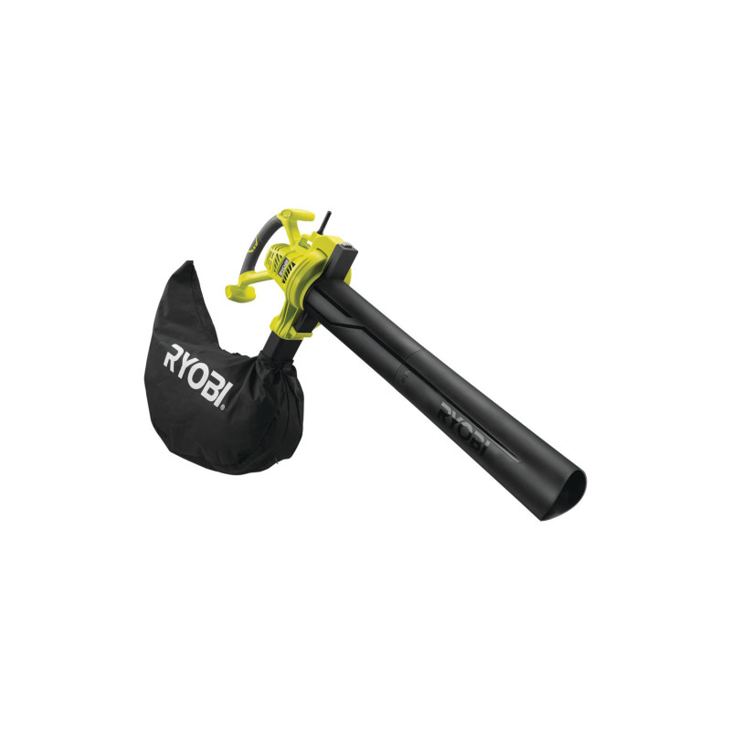 Ryobi Повітродув-пилосос RBV3000CSV, з подрібнювачем, 3кВт, 14 м3/хв, 375 км/год (5133002188)