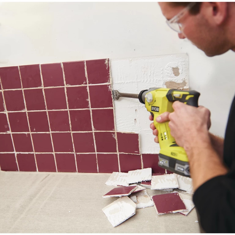 Ryobi Перфоратор ONE+ R18SDS-0 SDS+ 18В, 16мм, 1.3Дж, 4 режими работи, 1,7кг (без АКБ і ЗП) (5133002305)