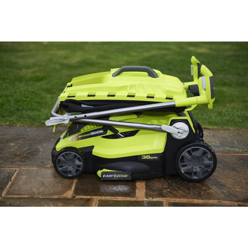 Ryobi Газонокосарка RLM15E36H 1500Вт 36см 45л 20-70мм EasyEdge 11.5кг (5133002345)