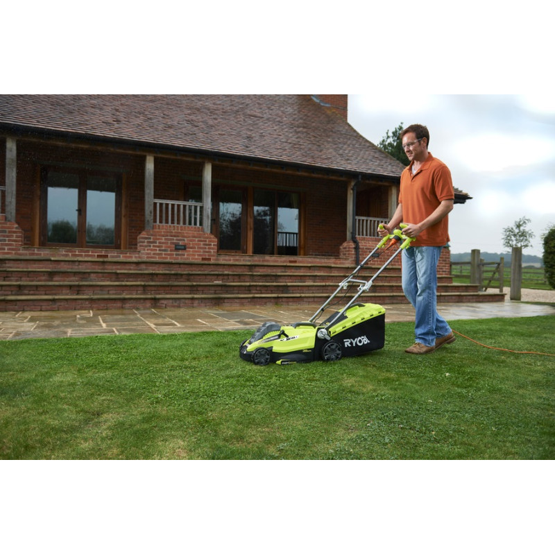 Ryobi Газонокосарка RLM15E36H 1500Вт 36см 45л 20-70мм EasyEdge 11.5кг (5133002345)
