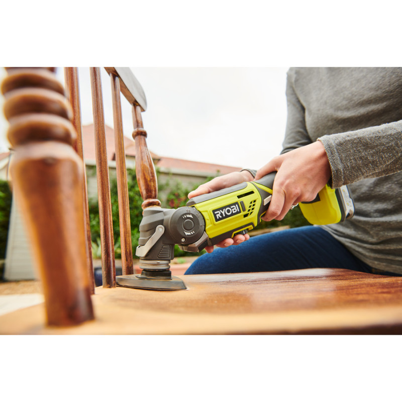 Ryobi Багатофункціональний інструмент R18MT-0 18В ONE+ 10000-20000об·хв 1кг без АКБ та ЗП (5133002466)