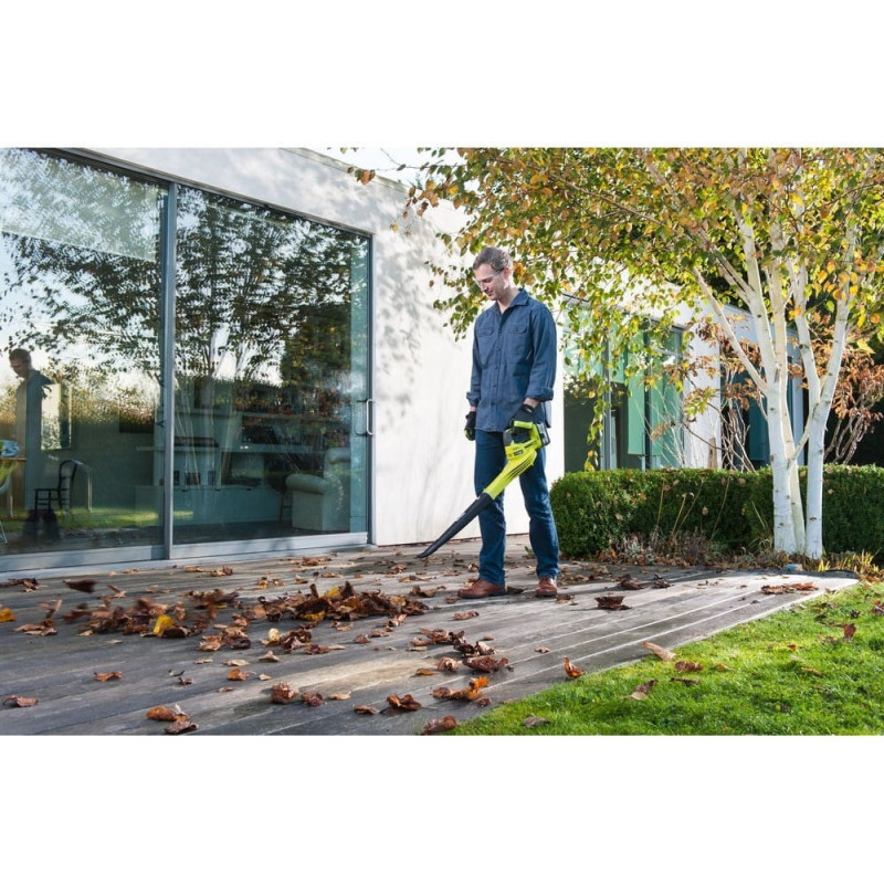Ryobi Повітродувка ONE+ OBL1820S 18В, 245 км/г, 2,6 м2/хв (без АКБ и ЗП) (5133002663)
