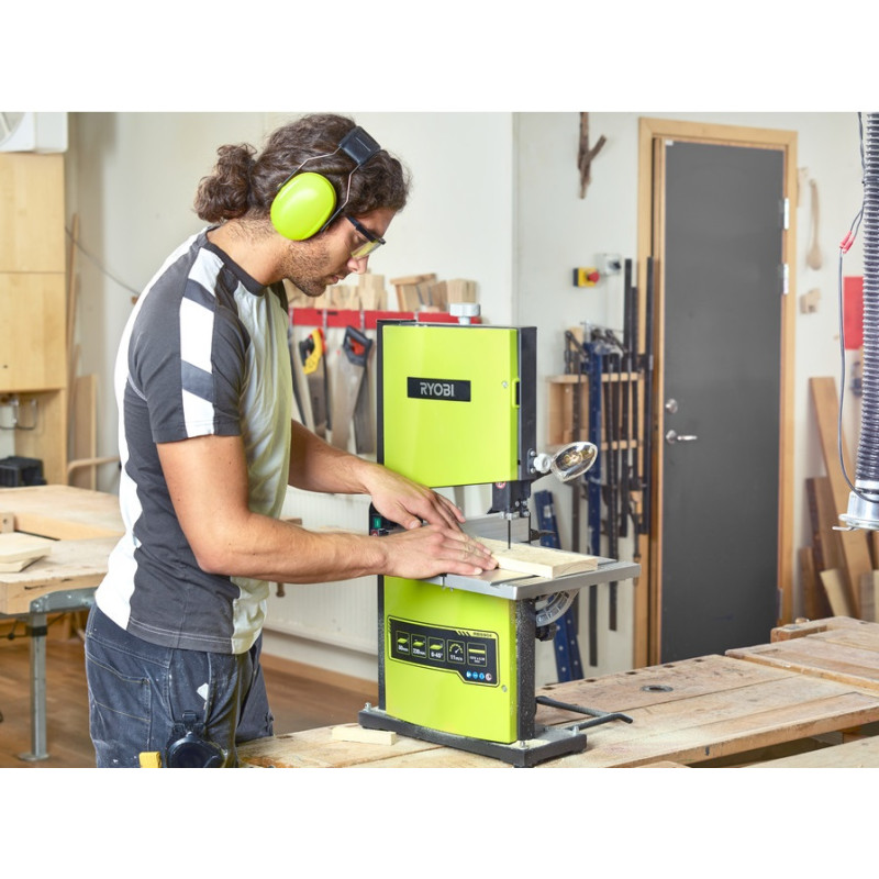 Ryobi Пилка стрічкова RBS904, 350Вт, ВхШ різу 80х230мм, 19.6кг (5133002854)