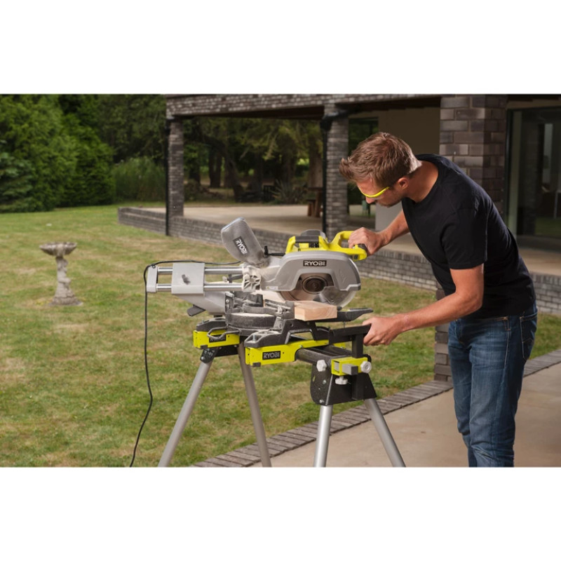 Ryobi Пила торцювальна EMS305RG 2200Вт 305мм, 5000 об/хв, лазер (5133002861)
