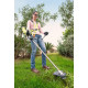 Ryobi Тример садовий акумуляторний RBC18X20B4F ONE+ 18В акб 1х4А·год 20см ніж/ліска 30см велосипедна рукоять ремені Vertebrae 4.7кг (5133003713)