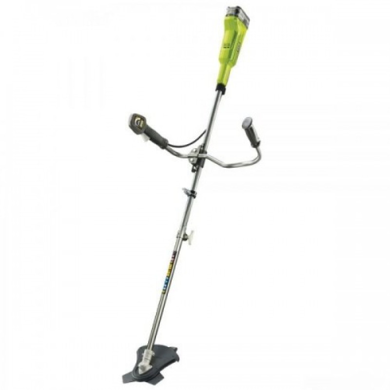 Ryobi Тример садовий акумуляторний RBC18X20B4F ONE+ 18В акб 1х4А·год 20см ніж/ліска 30см велосипедна рукоять ремені Vertebrae 4.7кг (5133003713)