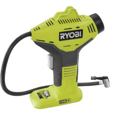 Ryobi Компресор автомобільний акумуляторний R18PI-0, 18В ONE+, 10.3бар, 16л/хвил, без АКБ та ЗПЗП) (5133003931)