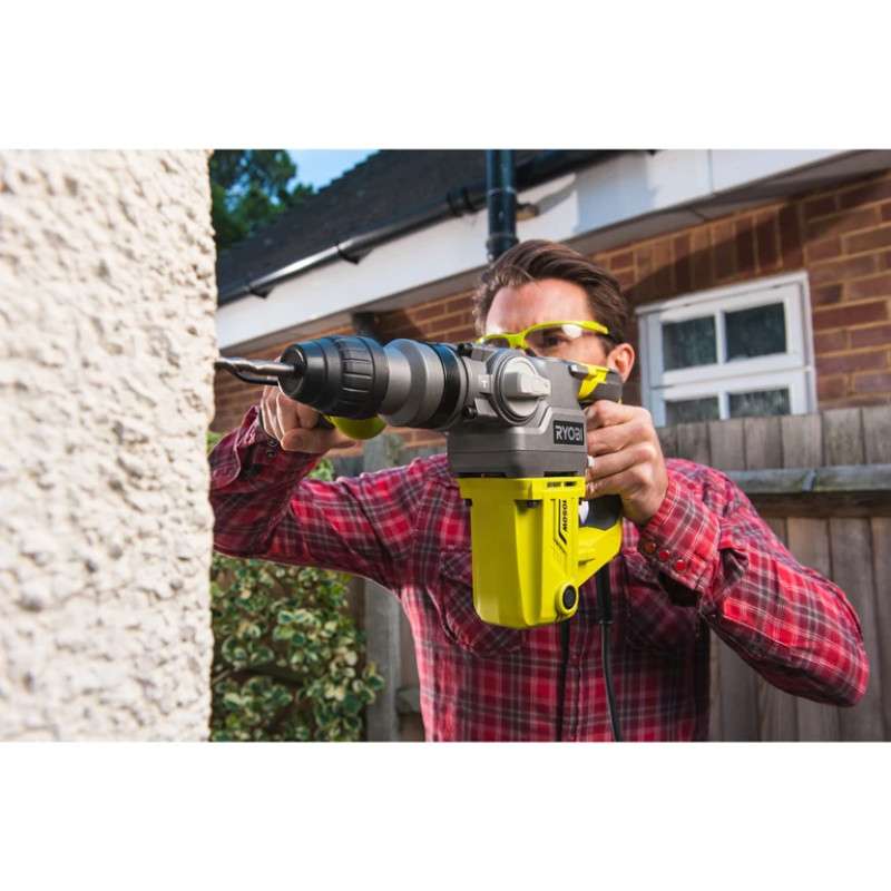 Ryobi Перфоратор RSDS1050-K SDS+ 1050Вт, 26мм, 3.6Дж, 3 режими роботи, 7кг (5133004350)