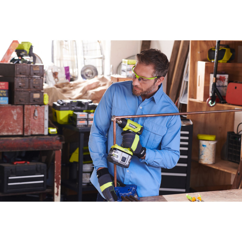 Ryobi Фен будівельний ONE+ R18HG-0 18В, 0 - 470° C, 170л /хв (без АКБ і ЗП) (5133004423)