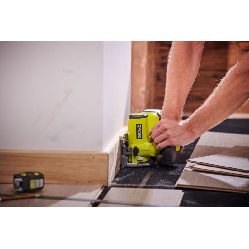 Ryobi Пила дискова, ONE+ R18MMS-0, універсальна, диск 85 мм, 1.9 кг (без АКБ і ЗУ) (5133004515)