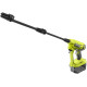 Ryobi Мінімийка високого тиску акумуляторна ONE+ RY18PW22A-0 18В 22бар 182л/год 22кг без АКБ та ЗП (5133004570)