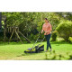Ryobi Газонокосарка Ryobi ONE+ Hybrid RY18LMH37A-250 18В/220В 2х5.0А/г, 37см, 25-70 мм, 45л, мульчування (5133004583)