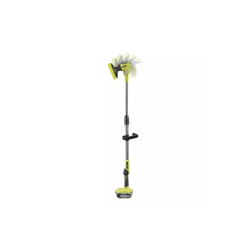 Ryobi Щітка телескопічна R18TPS-0, акумуляторна ONE+ 18В, щітка 15см, 210об/хв, довжина ручки 1-1.4м, IPX7, 2.1кг (без АКБ та ЗП) (5133004847)