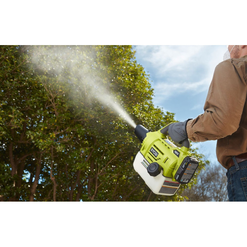 Ryobi Обприскувач-розпилювач акумуляторний ОNE+ RY18FGA-0 2л 18В 0.12л/хв 2.8кг без АКБ та ЗП (5133004912)