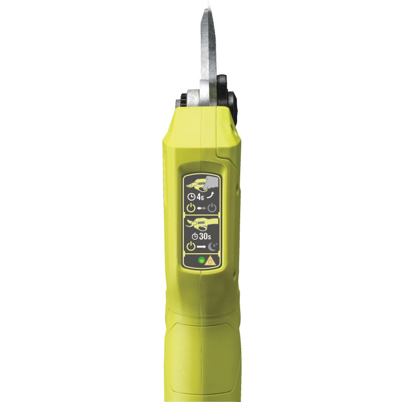 Ryobi Секатор акумуляторний ONE+ RY18SCA-0 18В d різа 25мм 0.74кг без АКБ та ЗП (5133005024)