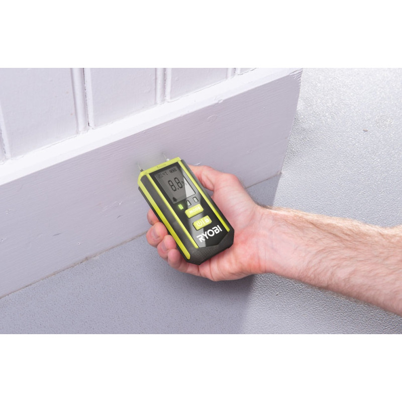 Ryobi Вологомір RBPINMM1 деревина/штукатурка/бетон ±2% 0.1кг (5133005032)