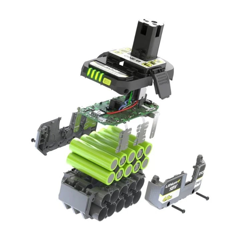 Ryobi Акумулятор ONE+ RB1840X 18В 4А·год 0.7кг (unpacked) (5133005053UNP)