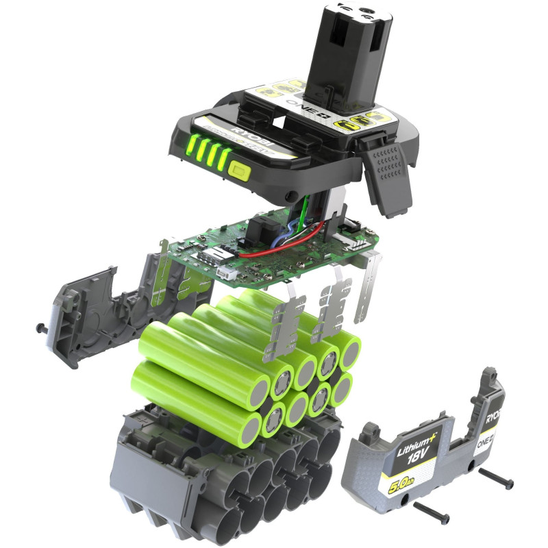 Акумулятор Ryobi ONE+ RB1850X 18В 5А·год 0.7кг (5133005287UNP)
