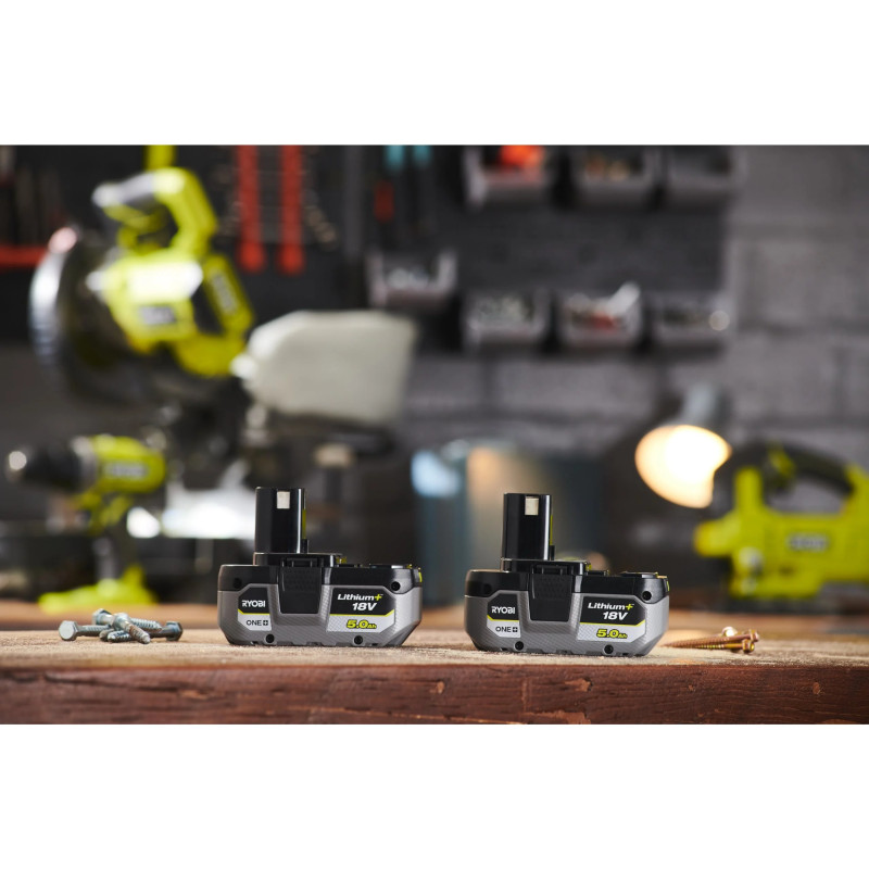 Набір акумуляторів Ryobi ONE+ RB1850X2 Lithium+ 18В 2х5А·год (5133005305)