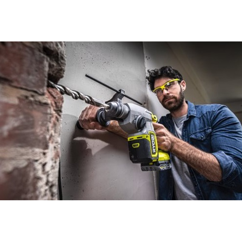 Ryobi Перфоратор акумуляторний RSDS18X-1C40S SDS-plus ONE+ 18В НР акб 1х4А·год 4Дж 3.2кг 4 режими (5133005383)
