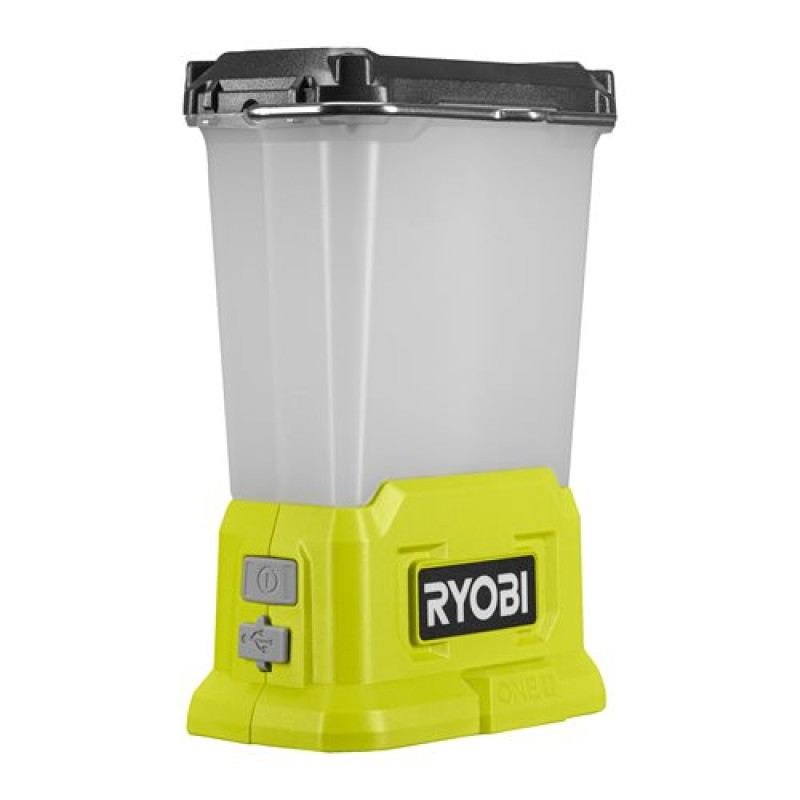 Ryobi Світильник RLL18-0, 18В ONE+, 3 режими яскравості, USB для заряджання пристроїв (без АКБ та ЗП) (5133005386)